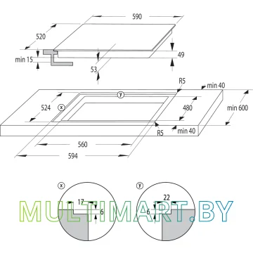 Индукционная варочная панель Gorenje GI6432BSCE картинка 2